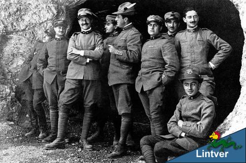 Ufficiali italiani nella I° guerra mondiale